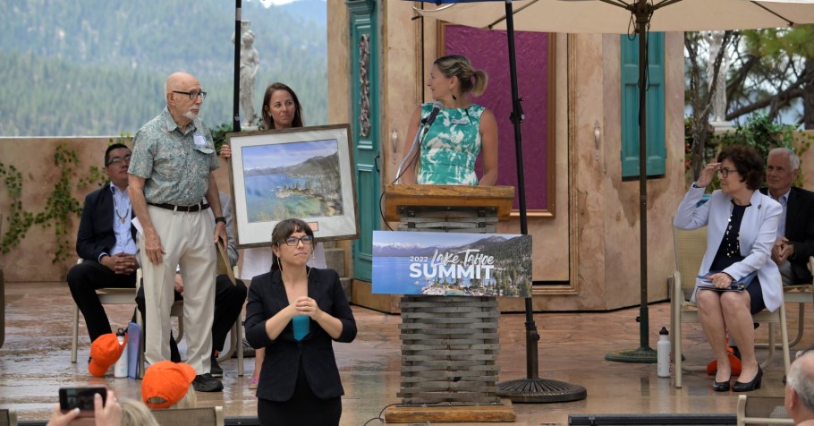 Eminent Tahoe Scientist Receives Dianne Feinstein Award