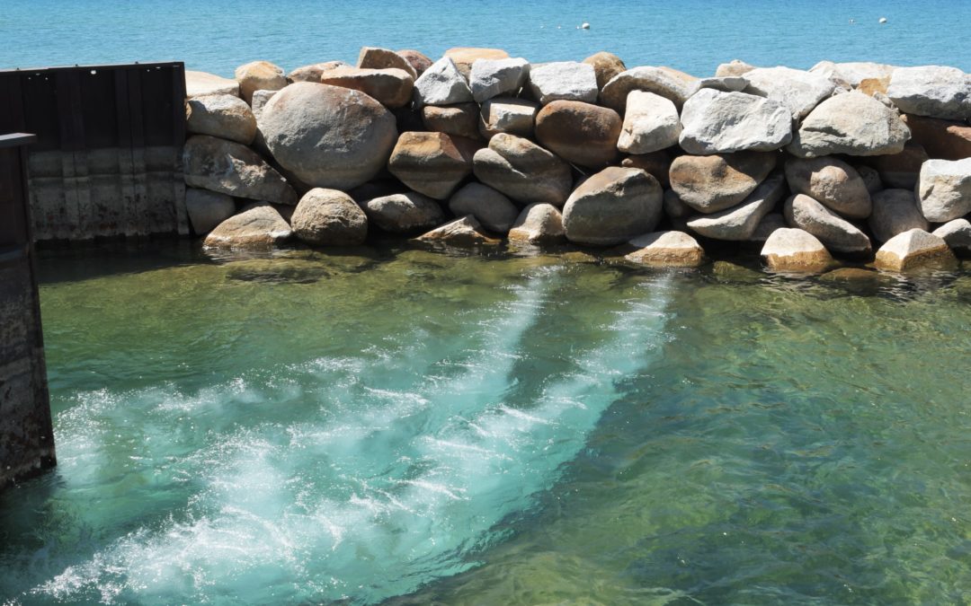 Elk Point Bubble Curtain Protects Against Aquatic Weeds